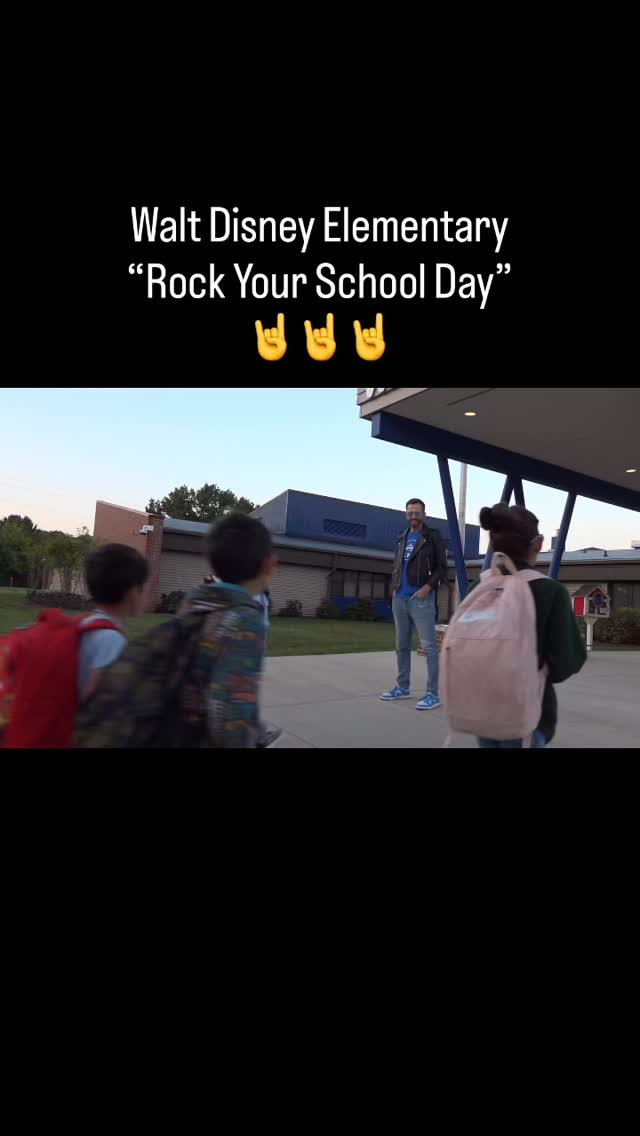 Today was “Rock Your School Day” at Walt Disney! They kicked it off with an assembly that had a rock band made up of P-H-M educators! #phmexcellence
