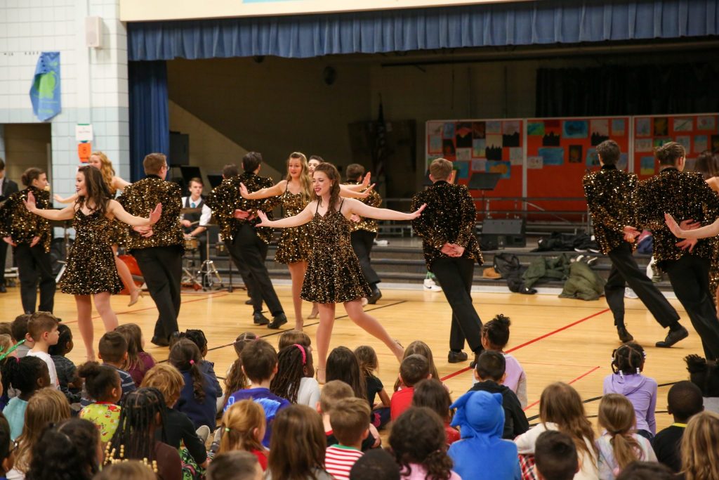 Penn Music students tour of PHM elementary schools