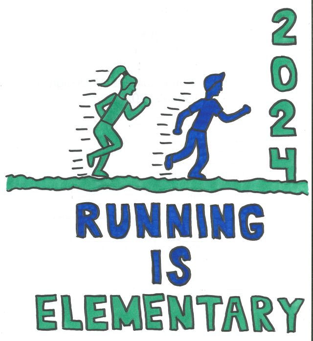 Running is Elementary T-shirt design