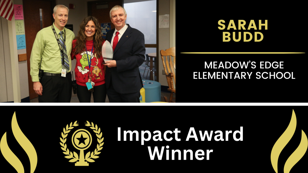 Sarah Budd Impact Award winner