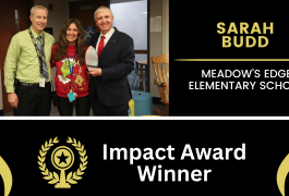 Sarah Budd Impact Award winner